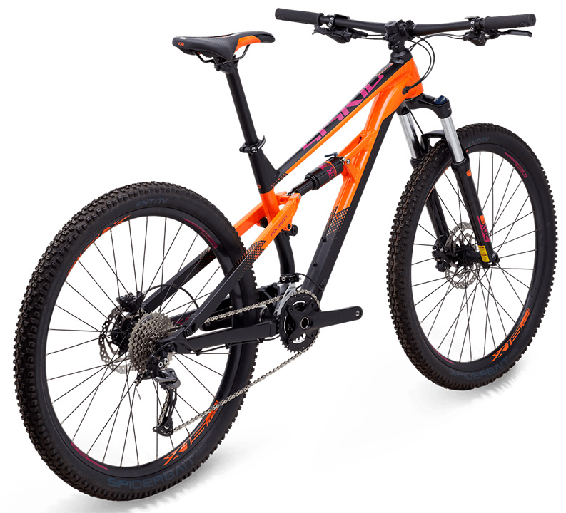 Фотография Велосипед POLYGON SISKIU D5 27,5" (2020) рама M, Черно-оранжевый